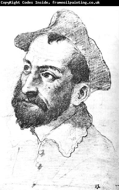 ZUCCARO Federico Portrait of Vincenzo Borghini